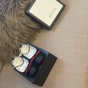 Authentic Gucci Mary Jane crib shoe